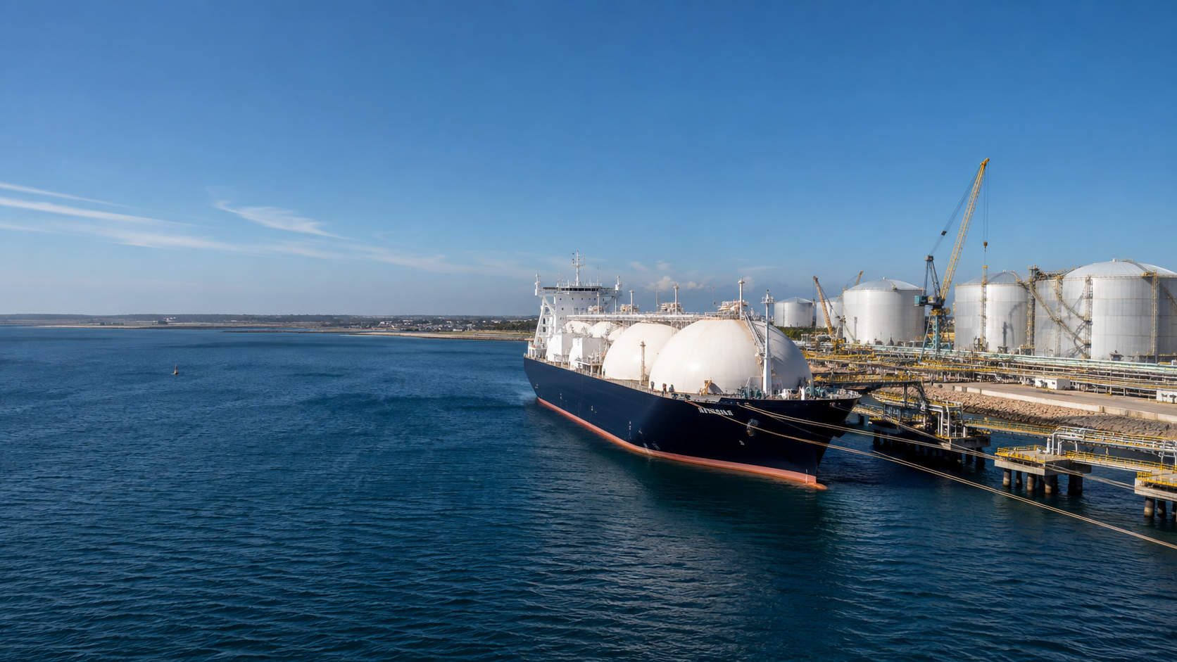 Energy terminal and LPG logistics infrastructure